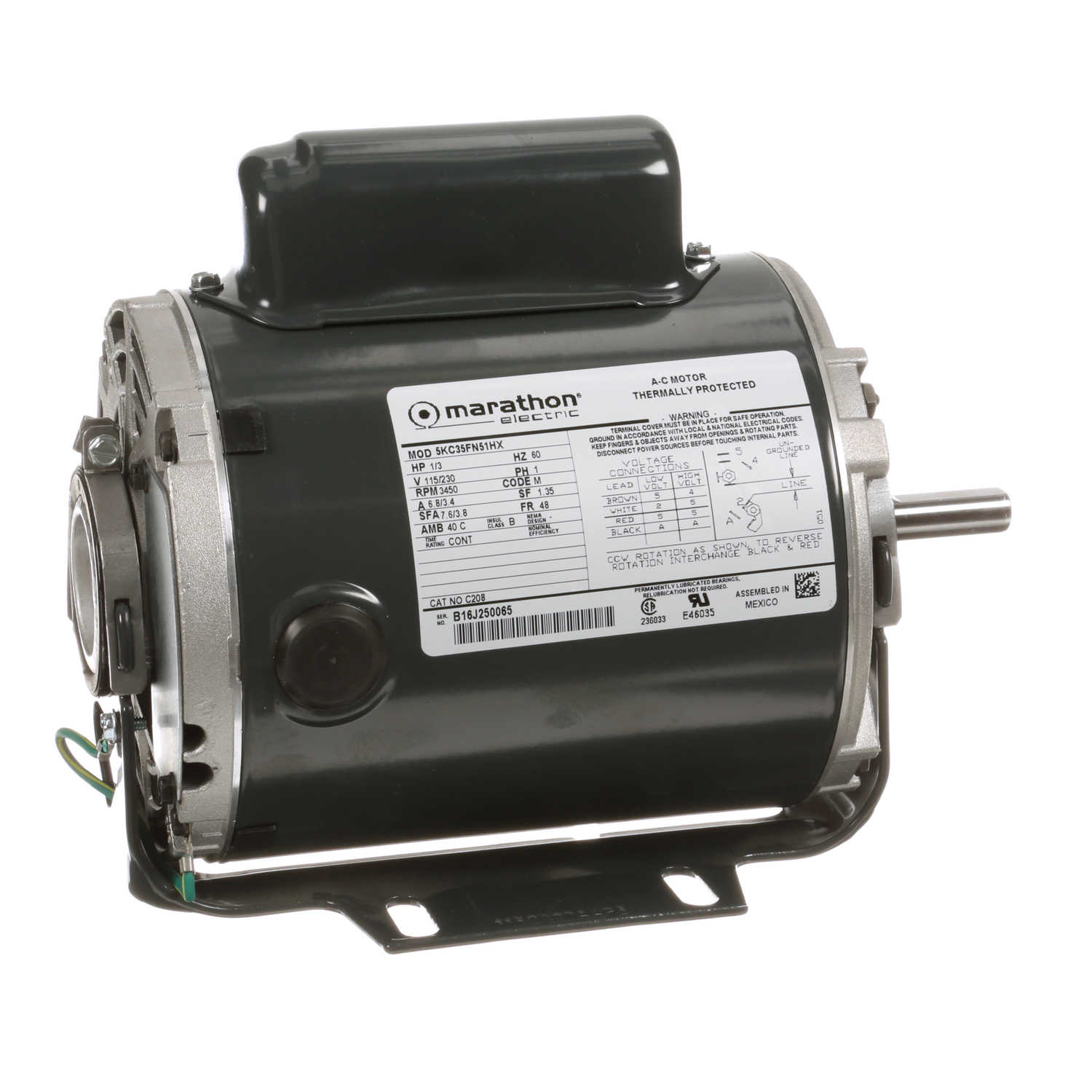 Card brand motor