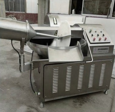 Stainless bowl cutter used for meat processing